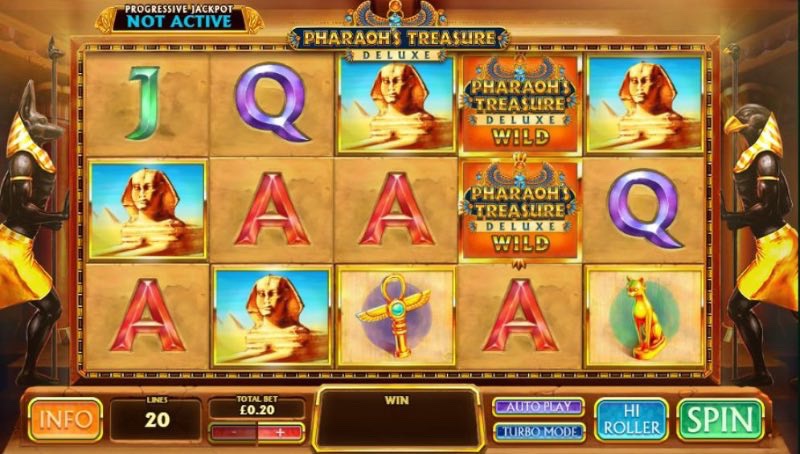 Trò chơi Pharaoh Treasure tại nhà cung cấp Jili slot